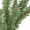 10" Unlit Mini Pine Artificial Christmas Wreath Small Holiday Greenery Decoration